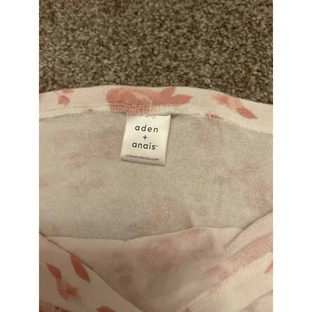 Aden+Anais Bundle(2) Geometric Metallic Muslin Swaddle+6in1 Knit Multi-Use Cover